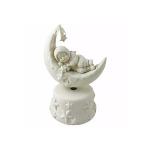 Dept 56 Snowbabies Music Box I'm So Sleepy Plays‎ Brahms Lullaby Retired 68519